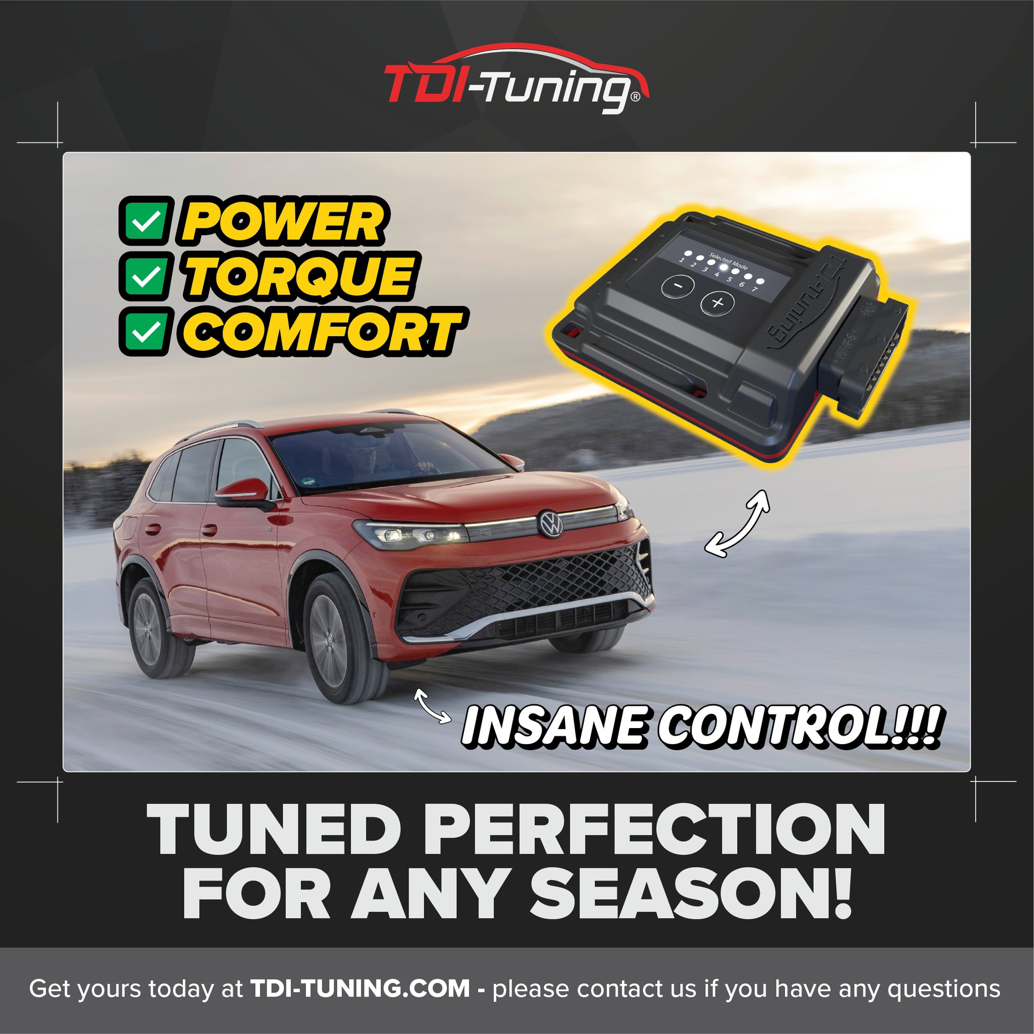 TDI - Boost your vehicle’s efficiency year-round with TDI Tuning’s plug ...