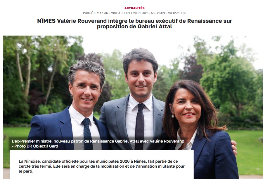 Rassemblement National RN30 Nîmes Gard | Plantier Rouverand Attal ...