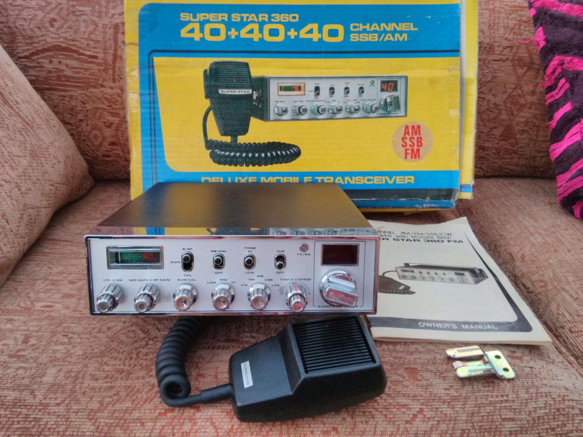 CB RADIO | Although the Superstar 360FM was basically a Cobra 148 GTL ...