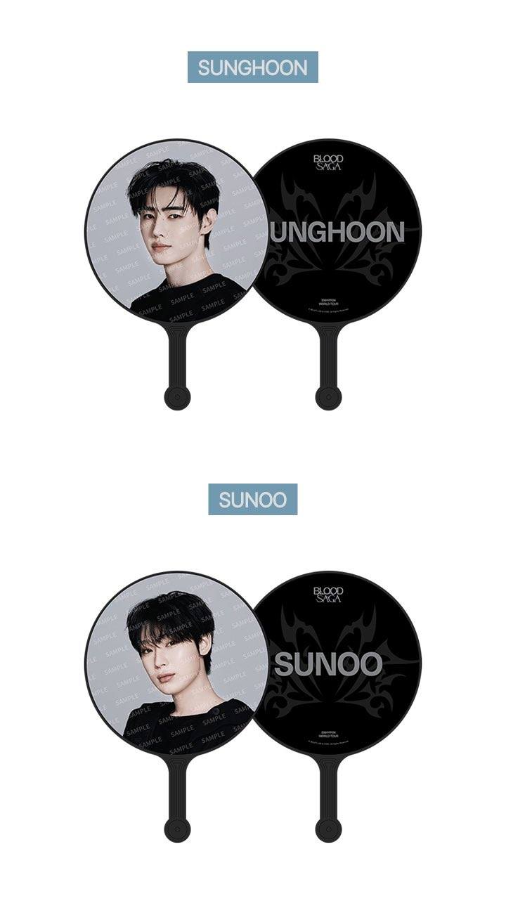 enhypen world tour 'blood saga' official merch 🦇 #SUNGHOON #SUNOO