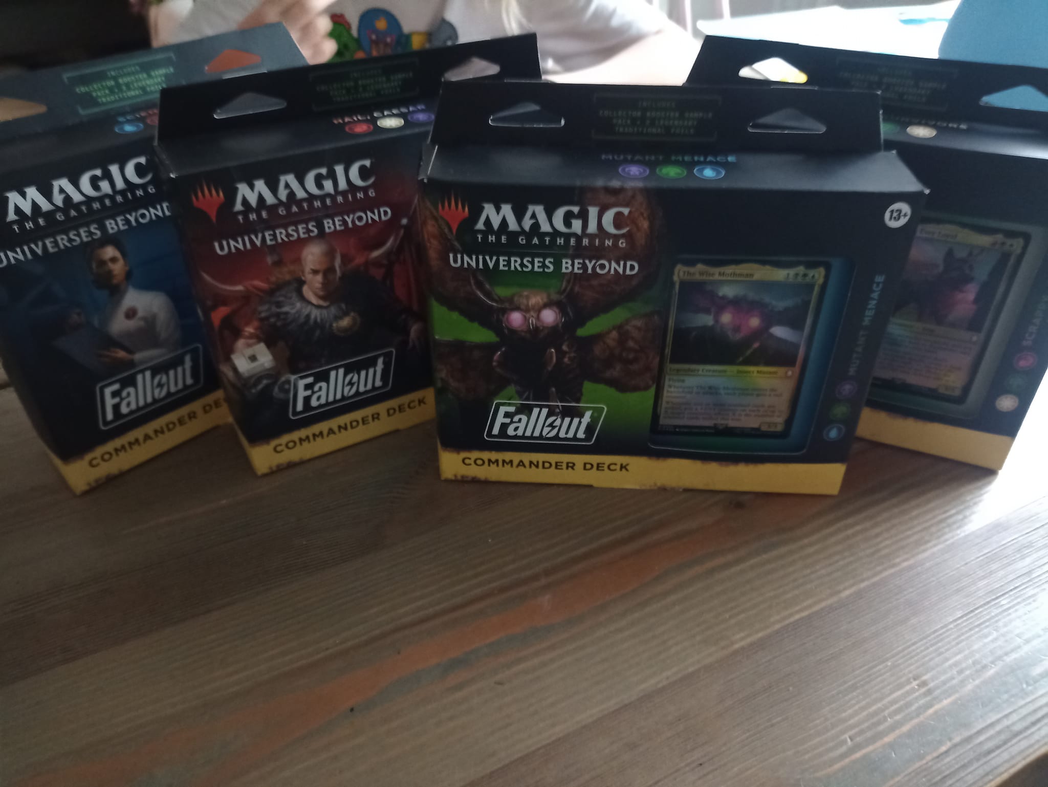 mtg fallout commander deck mutant menace - Irradiate yourself and your opponents using the new rad counters (player counters that mill and damage you). Fallout - Commander Decks -