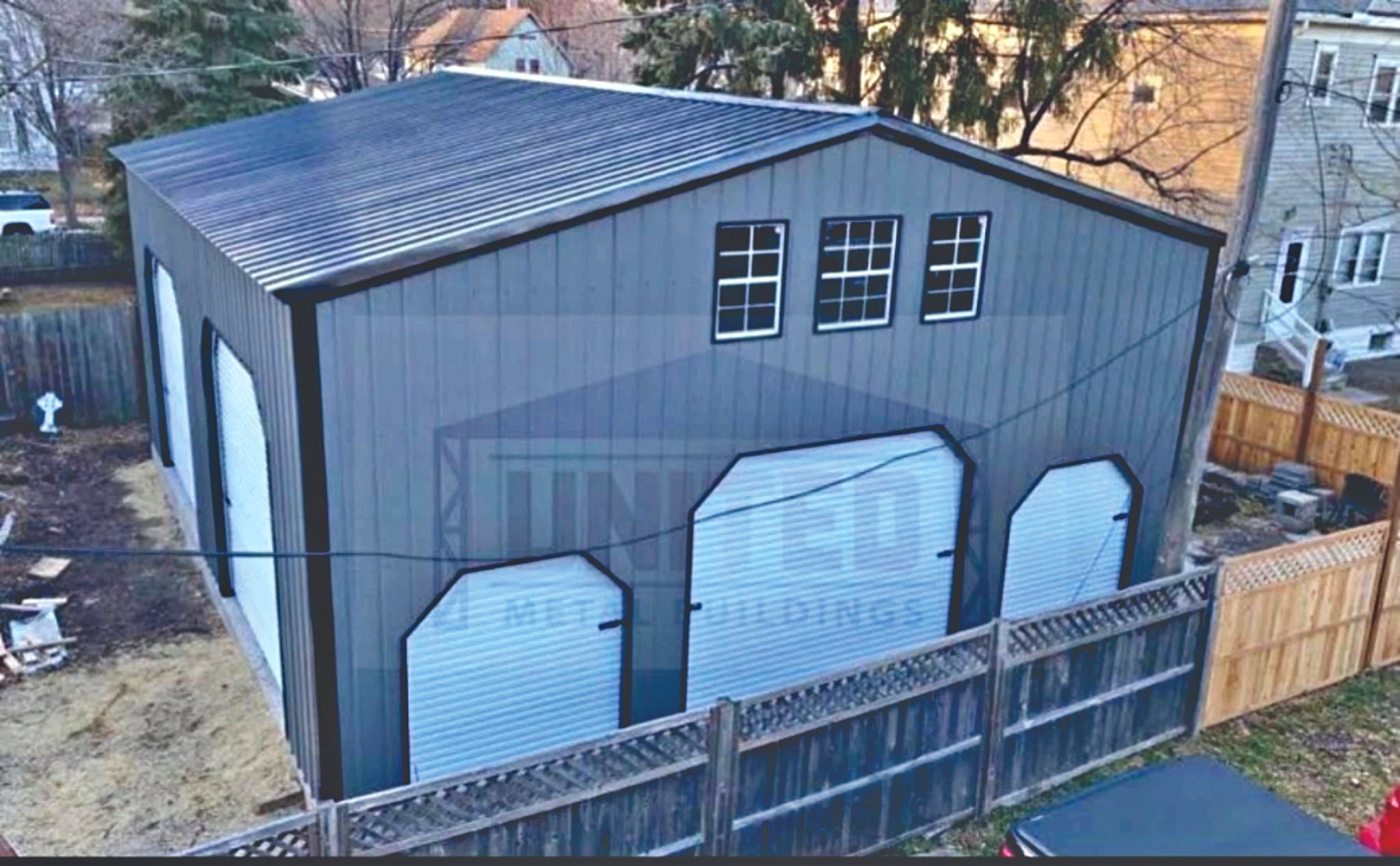 40’X60’X15’ Machine Shed Garage Building - Storage Sheds - Minneapolis ...