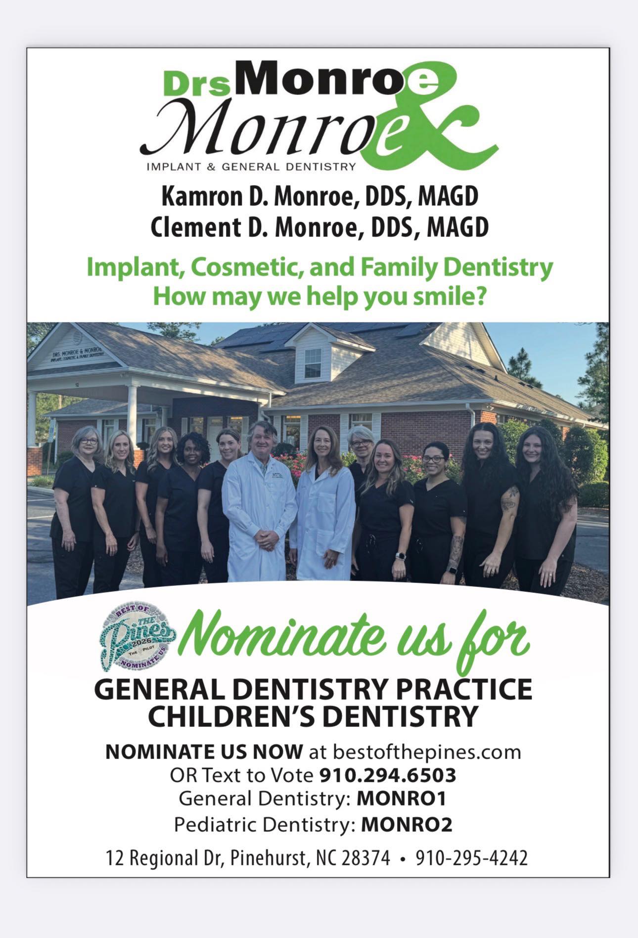 Drs. Monroe & Monroe | Pinehurst NC