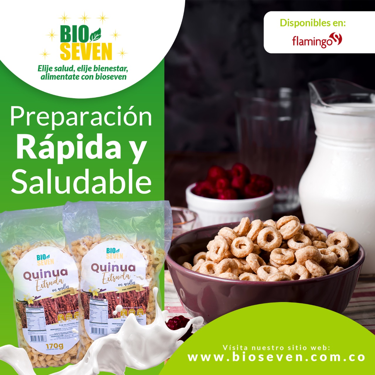 BioSeven - 💁 Nuestro Cereal de Quinua es ideal para...