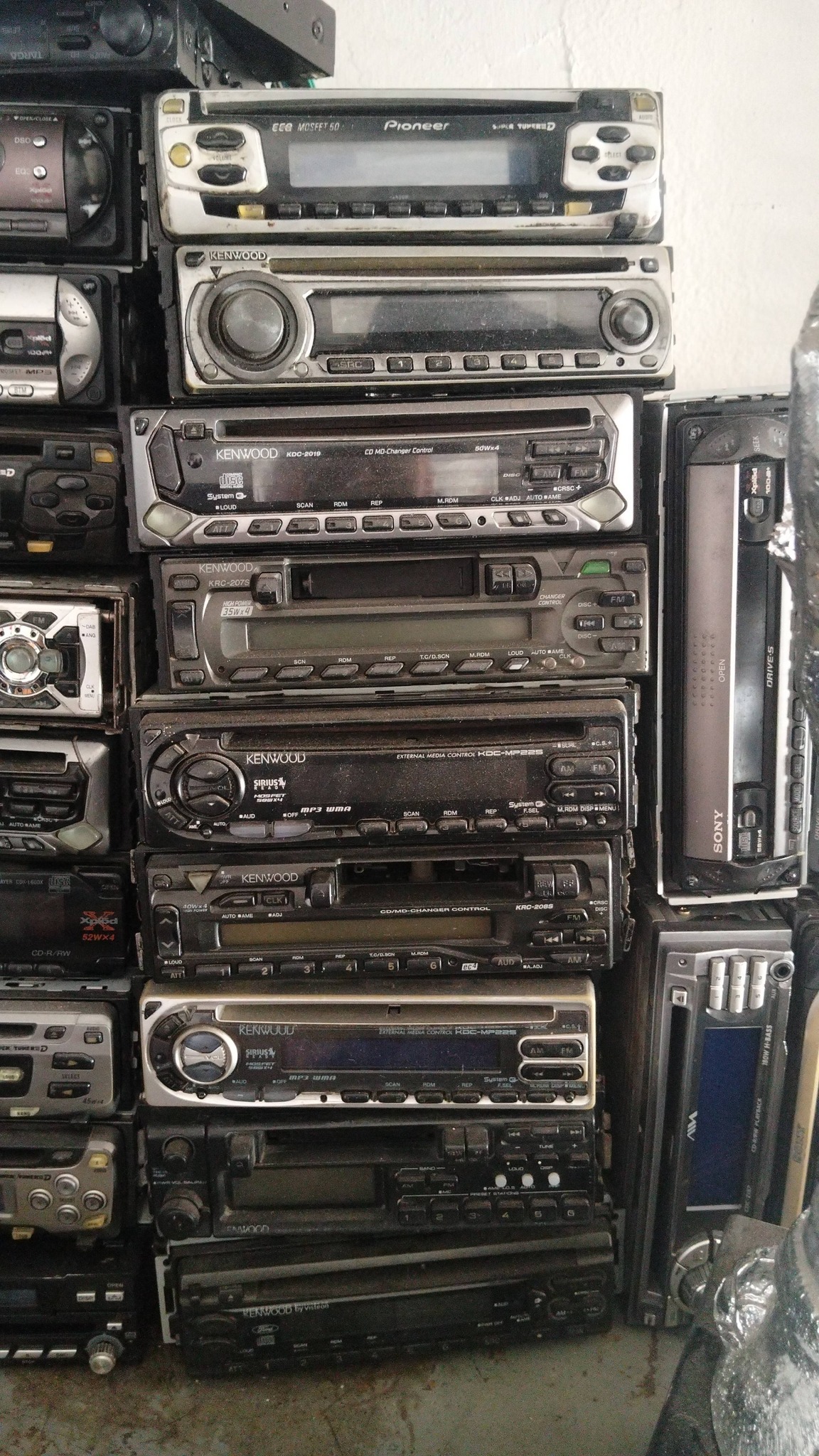 Centrate Carrozzeria Stack, KEH-770, EQ-600, GEX-T5, 1988