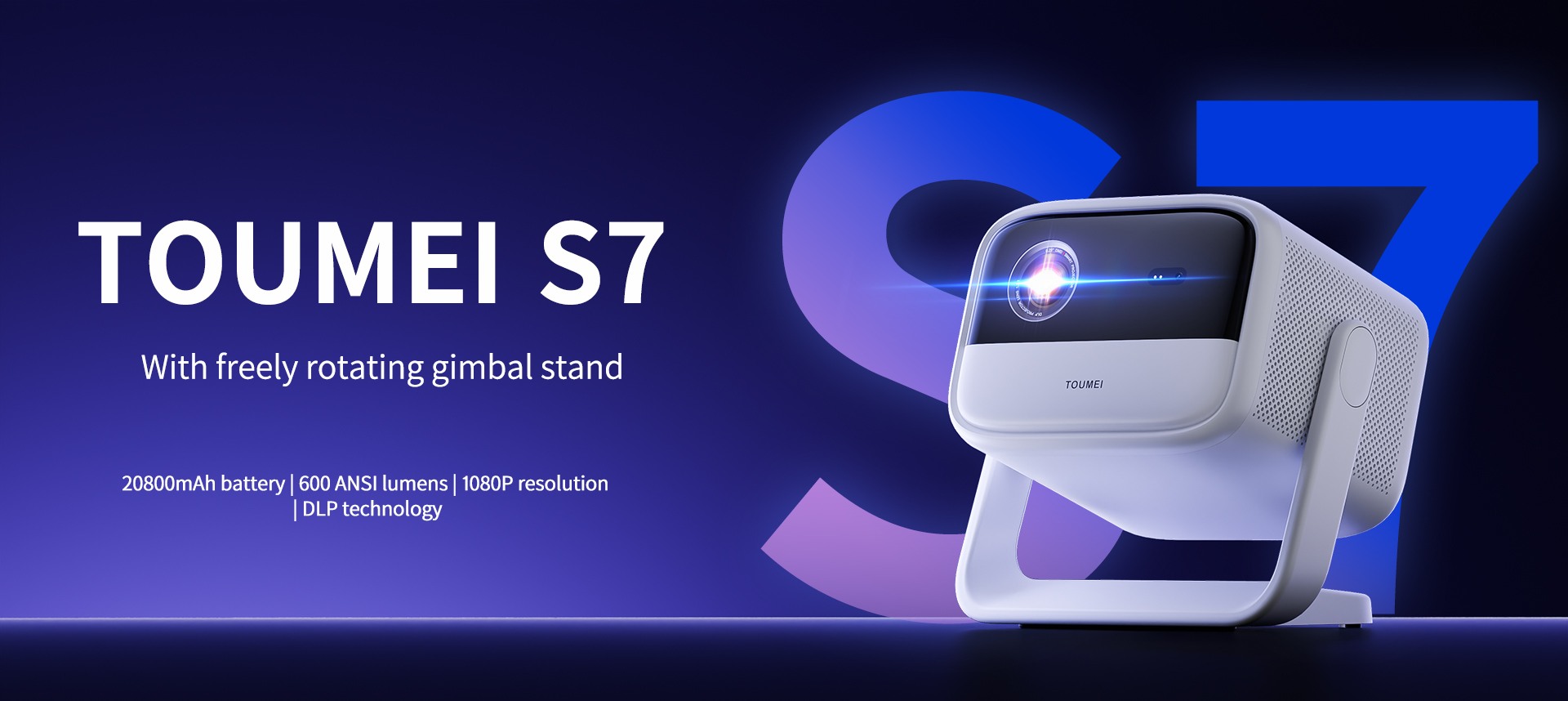 Toumei V5 projector,Compatible with a variety of external devices