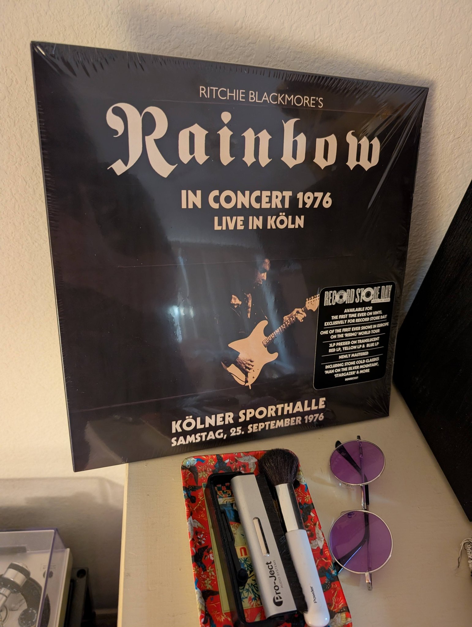Rainbow live album from 1976 Koln Germany concert | Cologne, North