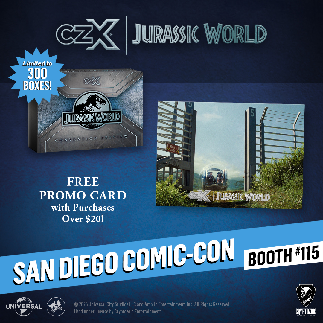 Super-premium. Super-limited. CZX Jurassic World: Convention
