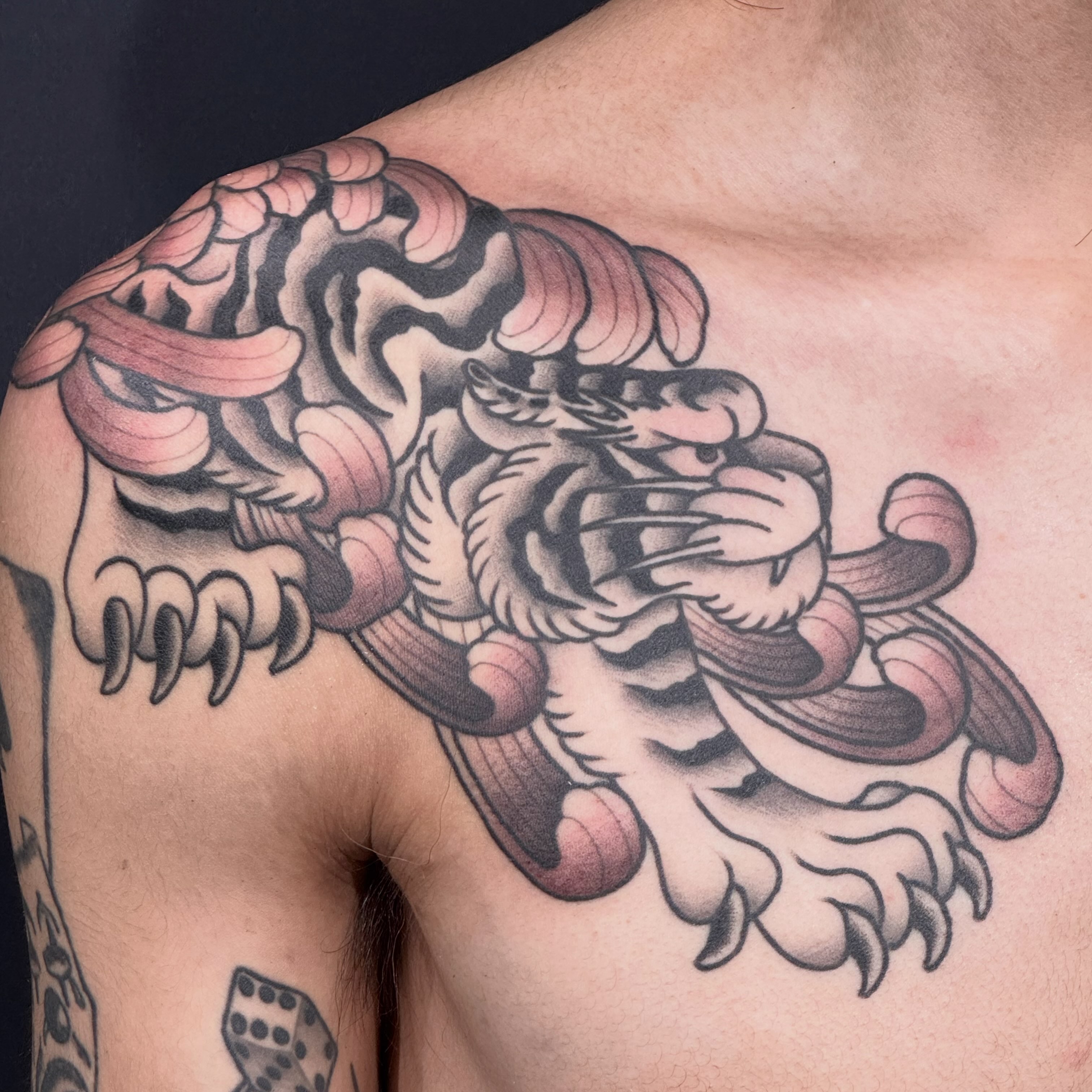 カバーアップ🐈‍⬛ #4eternity #tattoo #kumamoto #masashi #熊本