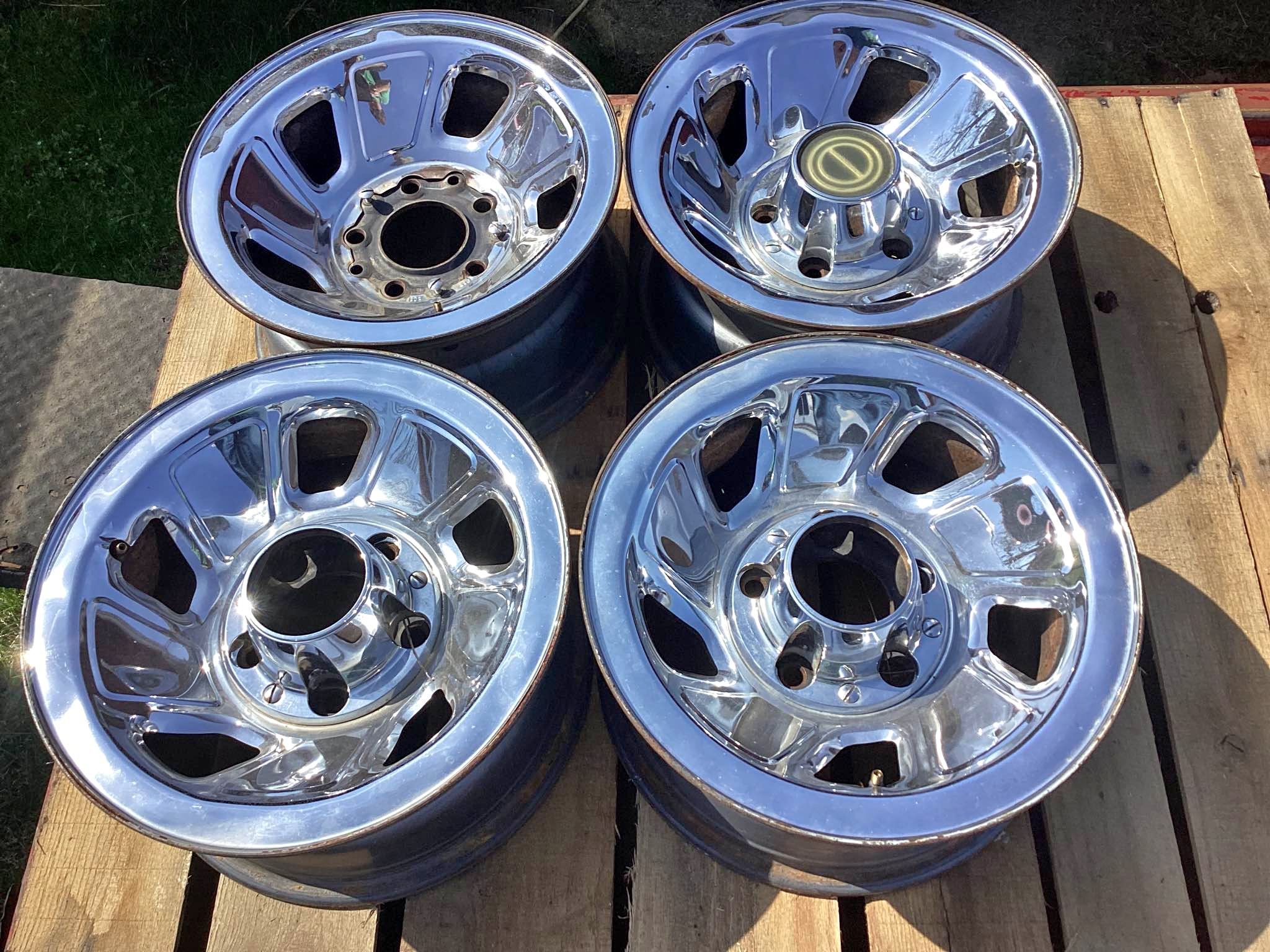1994 Ford F150 Chrome 15 inch wheels - Car Wheels, Tires & Parts ...