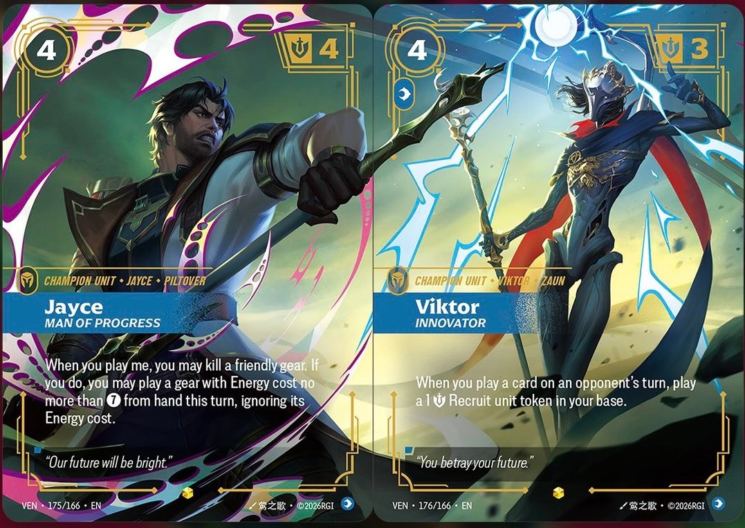 Jinx and Vi, Viktor and Jayce will receive Arcane themed panoramic