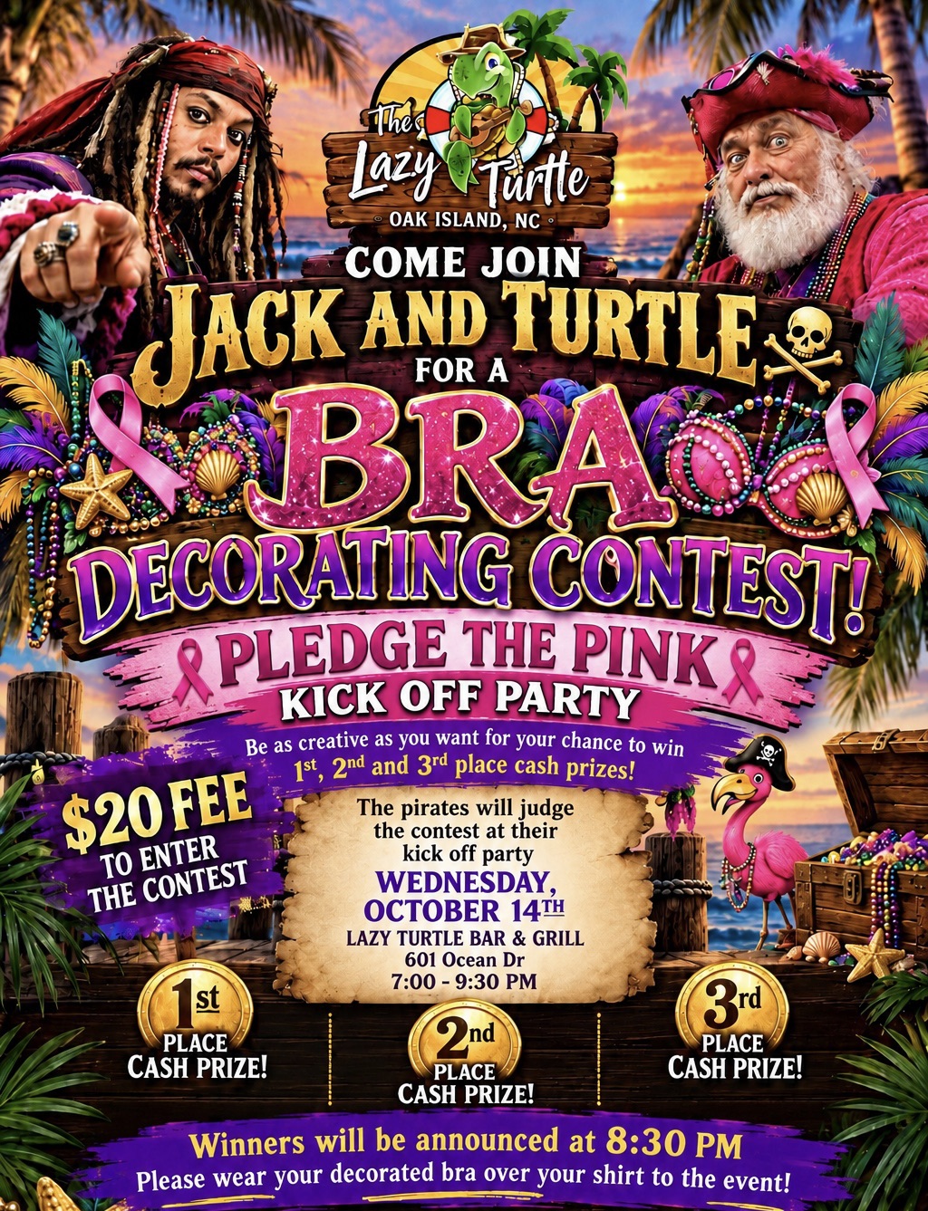 Pledge the Pink Official Kick Off Party!