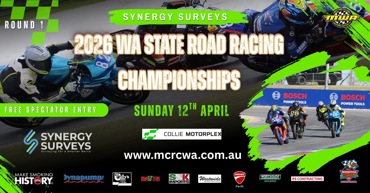 ROUND 1 2026 WA State Road Racing Championship