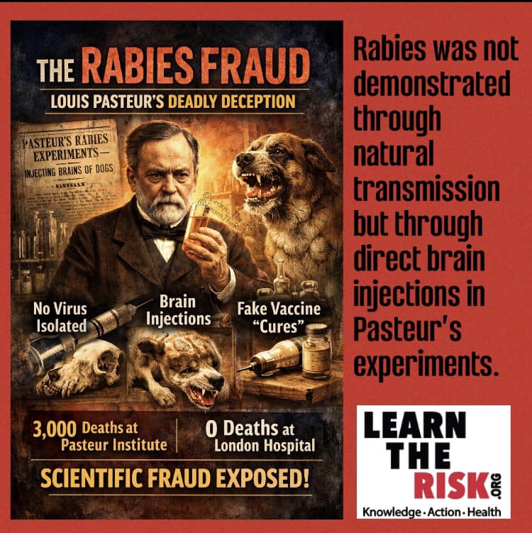 Michelle - RABIES, LOUIS PASTEUR, AND THE FRAUD THAT BUILT MODERN ...
