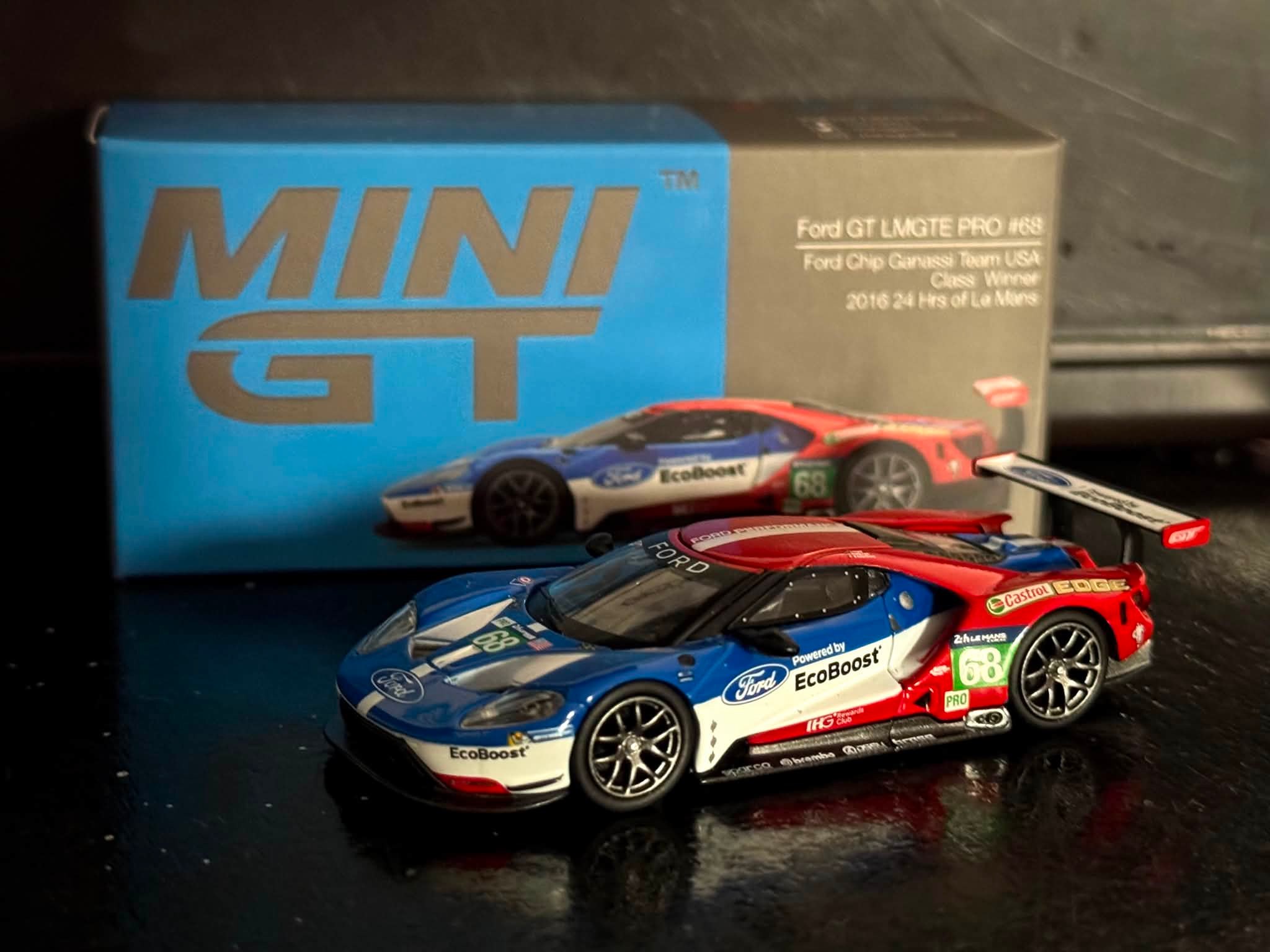 Ford GT LMGTE PRO #68 Ford Chip Ganassi car details