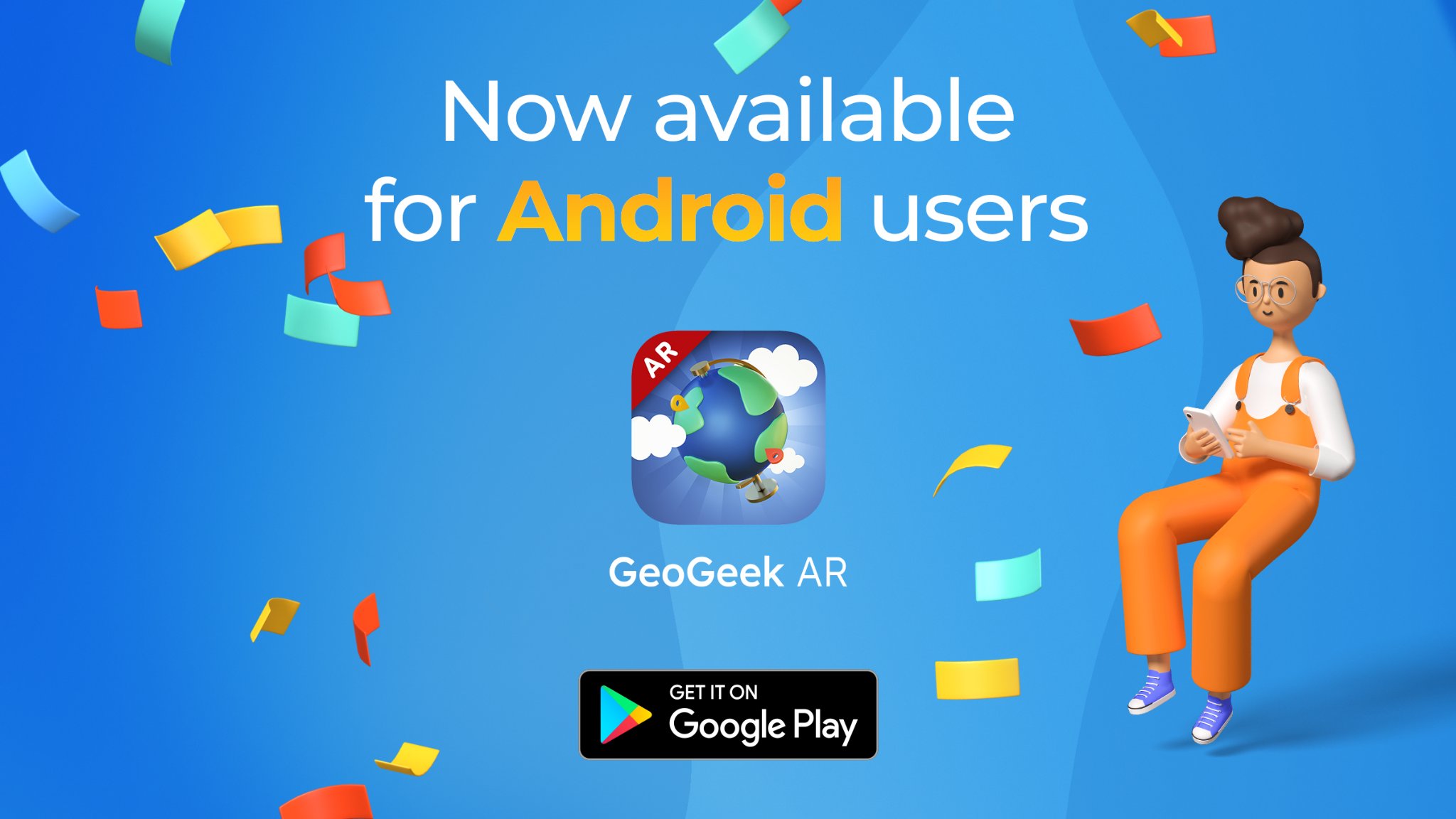 GeoGeek AR - We are happy to announce that GeoGeek AR is... | Facebook