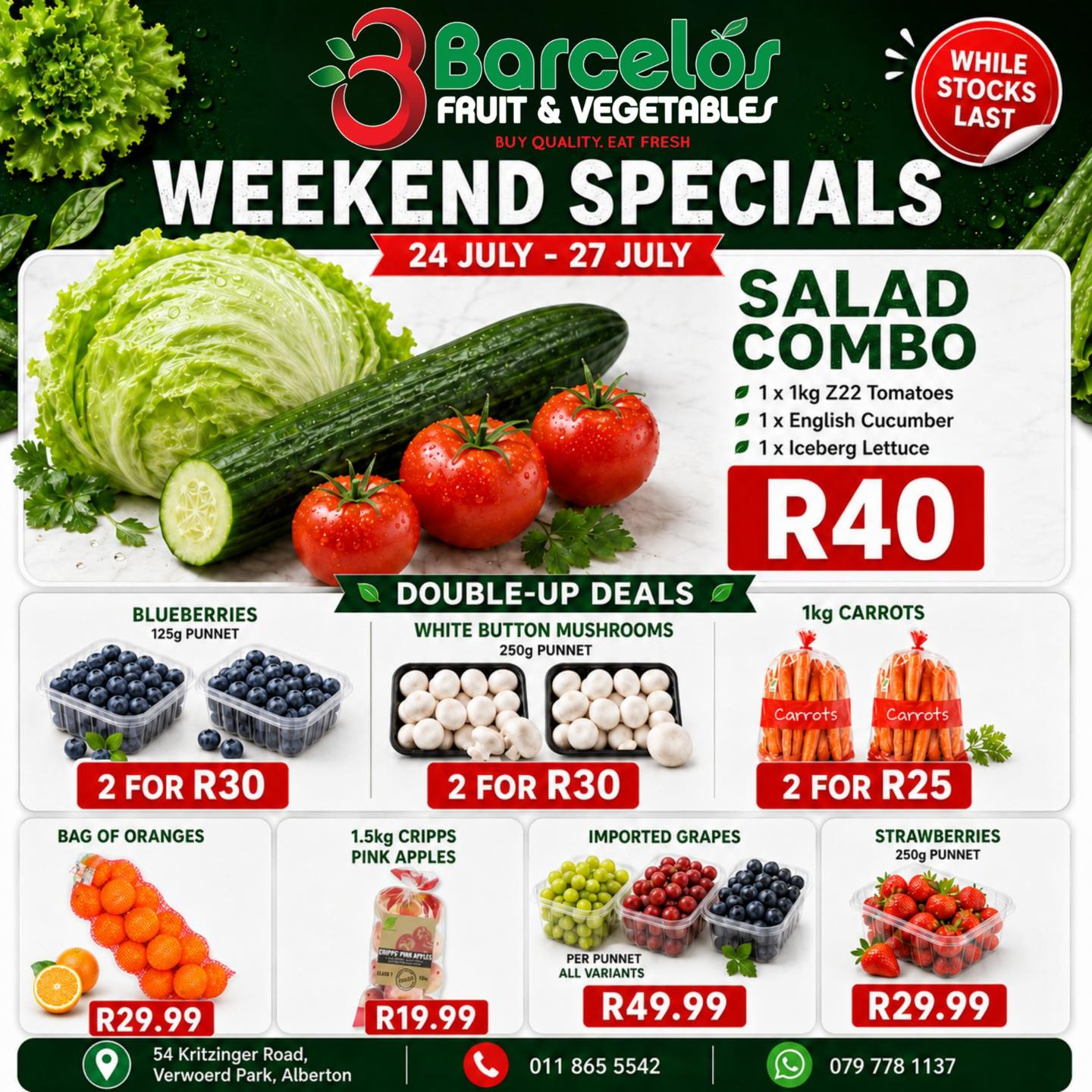 Barcelos Fruit & Veg (@Barcelosfruit) • Facebook