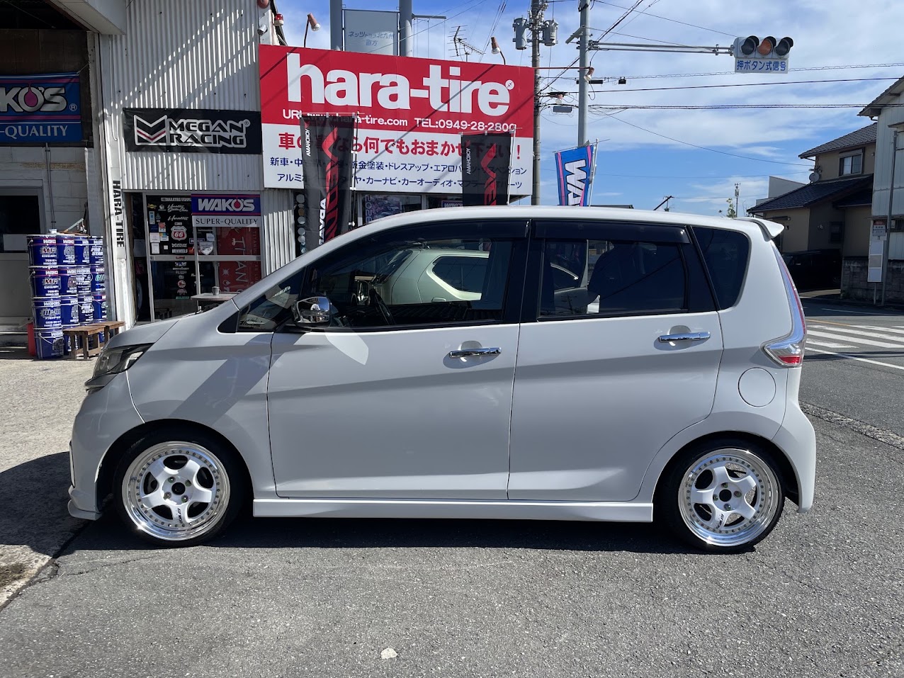 ADVAN RZ ハイパーシルバー 17インチ装着‼️ HaraTire SPEED STANCE