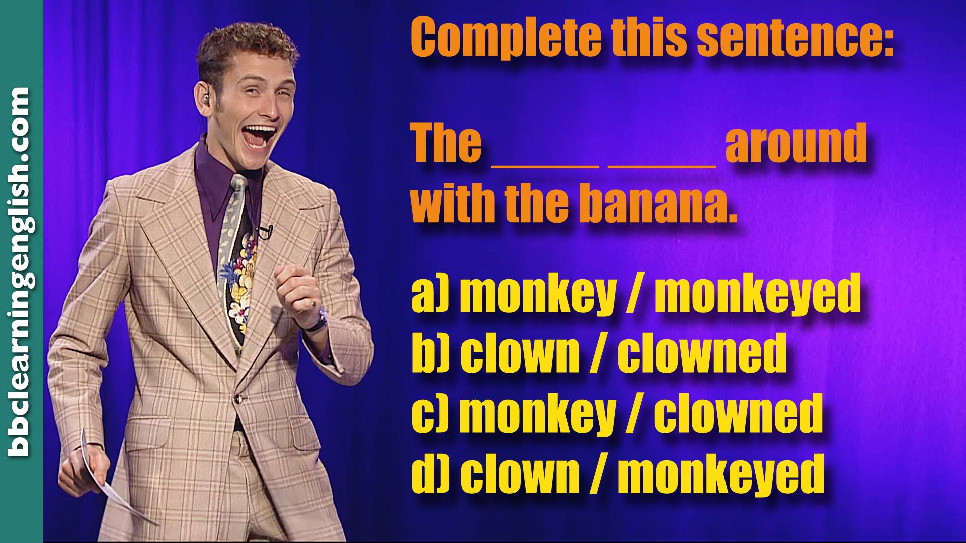 BBC Learning English - 🤡🤡Clowns and monkeys?! 🐵🐵 🤔 What have they go to ...