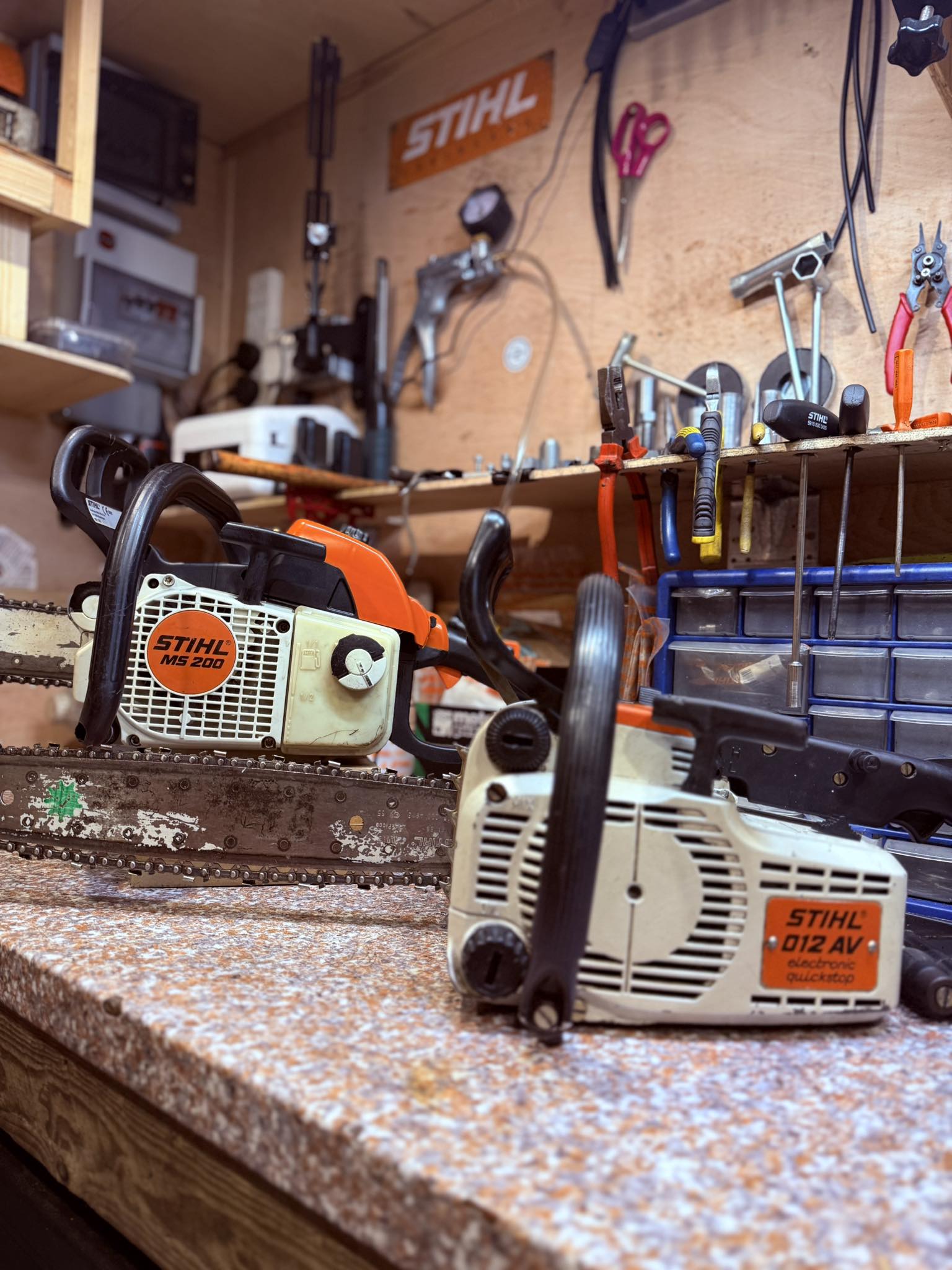 Which STIHL chainsaw to choose: 012AV or MS200?
