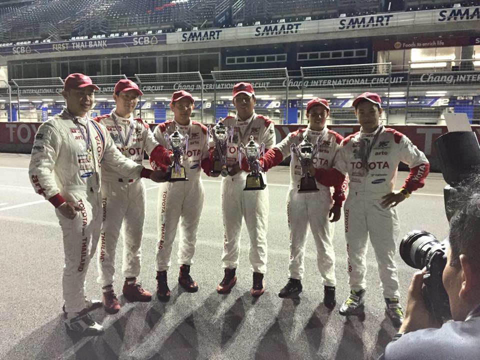 TOYOTA GAZOO Racing Team Thailand - ผลการแข่งขัน หมายเลข 38 แมน-ต้น ได้ ...