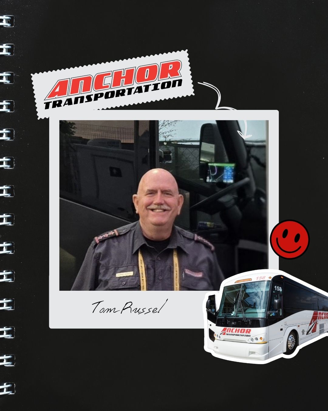 🌟 Driver Spotlight: Tom Russell 🌟... - Anchor Transportation | Facebook