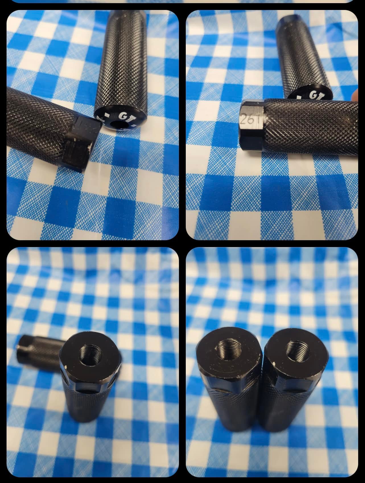 1987 GT Pro Freestyle Tour Team nos axle pegs