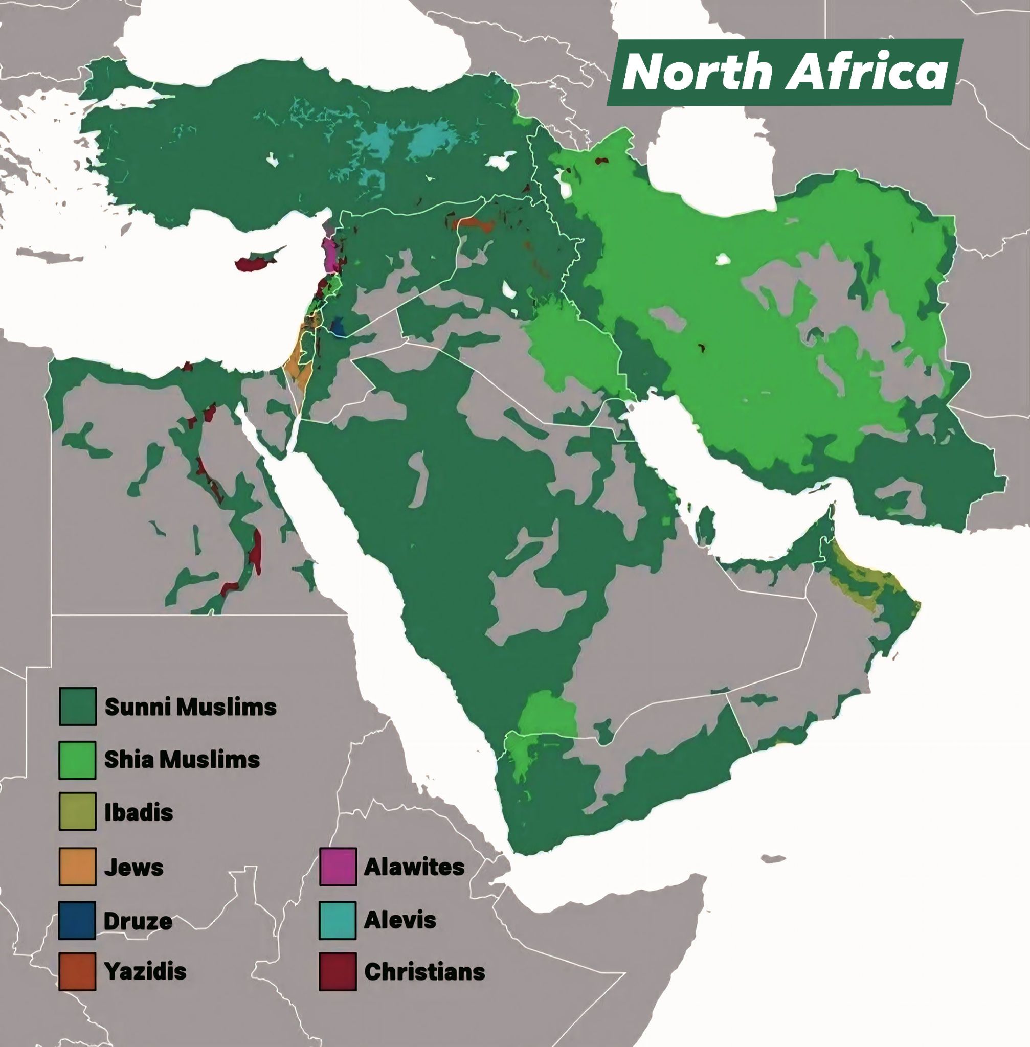 Ch Mubeen - This map illustrates the religious and sectarian diversity ...