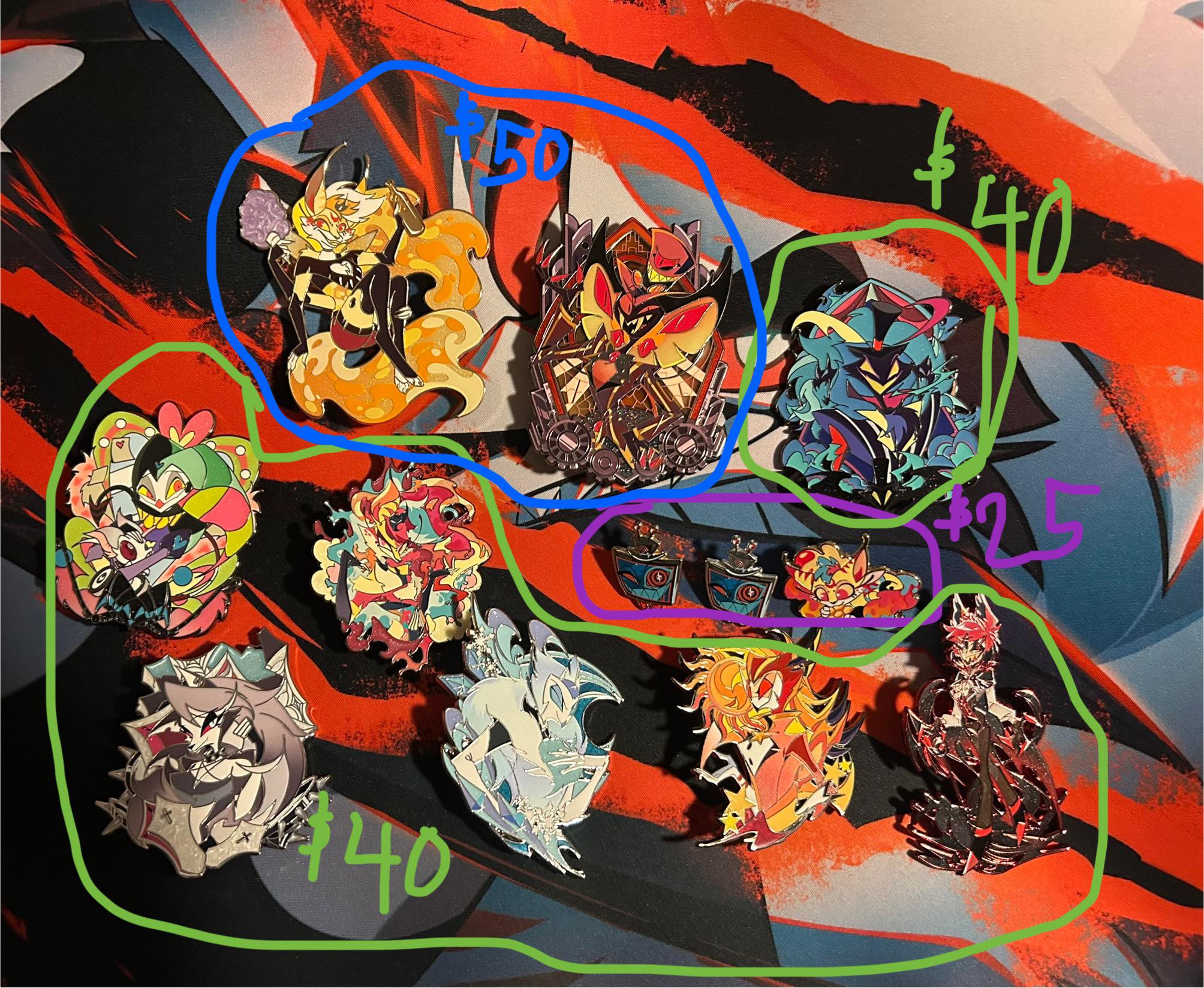 チャーリー プレイマット Charlie Hazbin Hotel 2022