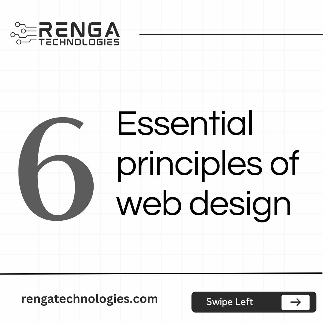 6 Essential principles of web design... - Renga Technologies