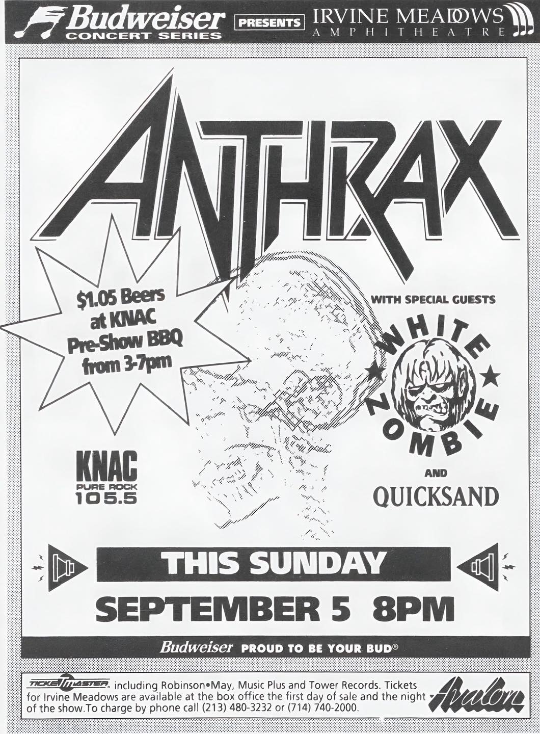 On This Day in Metal September 5, 1993 Anthrax brought their Sound