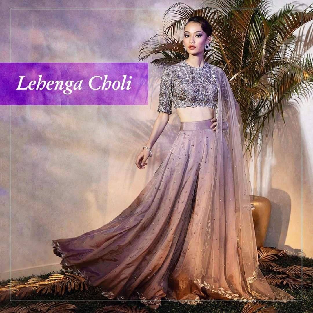 Ninecolours Ind - The Stylish And Elegan Lehenga Choli... | Facebook