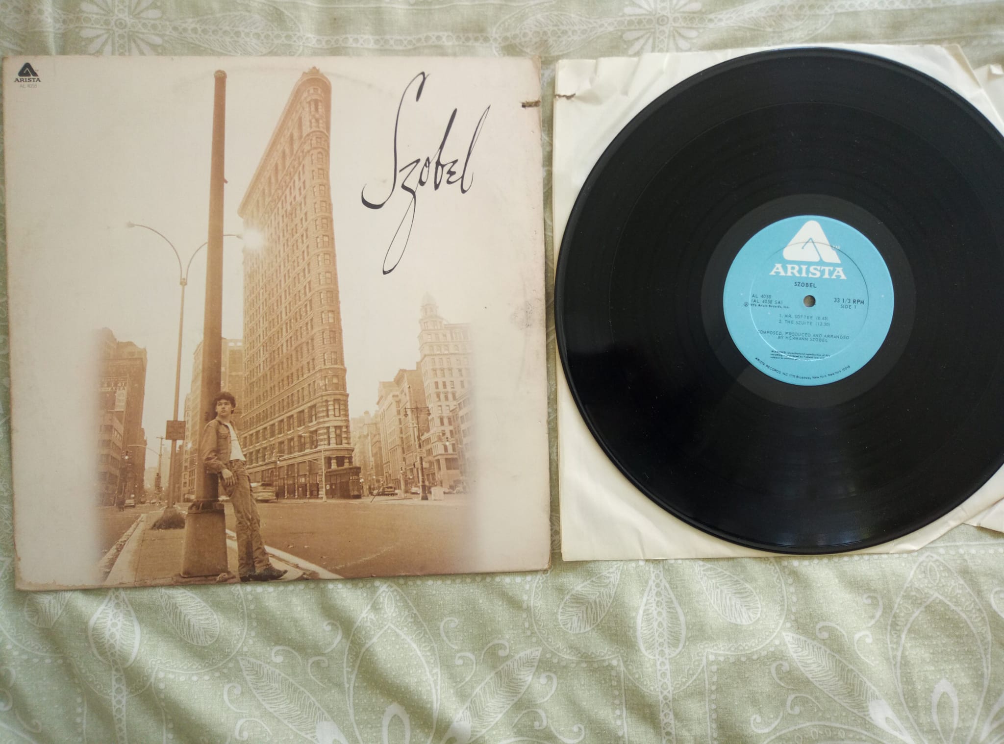 [廃盤] Hermann Szobel - Szobel レコード vinyl Hermann Szobel's 1976 jazz rock album Szobel