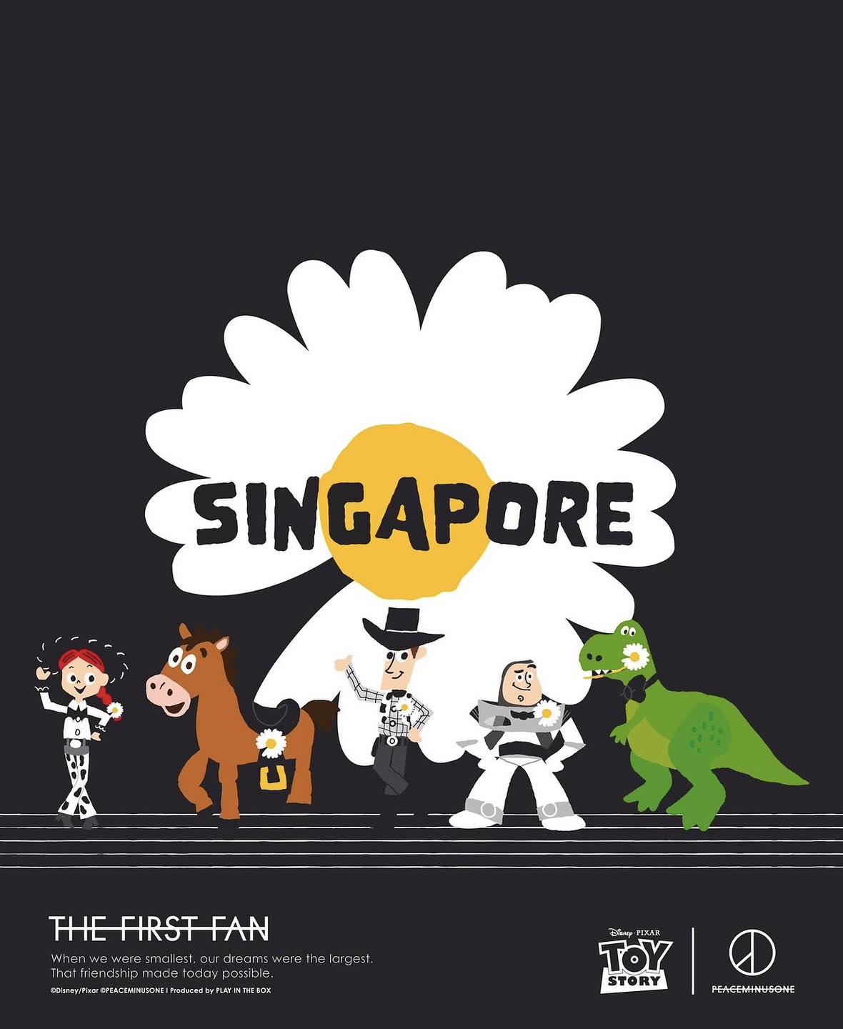 TOY STORY | PEACEMINUSONE: THE FIRST FAN Coming Soon to Singapore