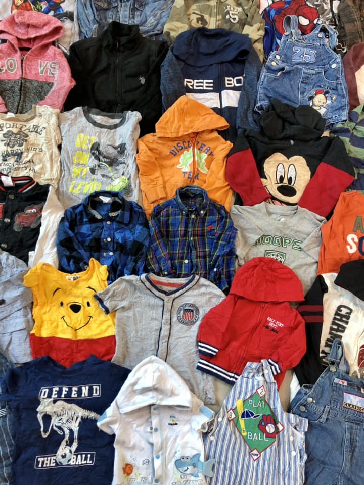 🇺🇸🇺🇸 Baby light rummage กระสอบงานรวมผ้าเด็ก Us เกรด🅰️ ขนาด45kg คละงาน ...
