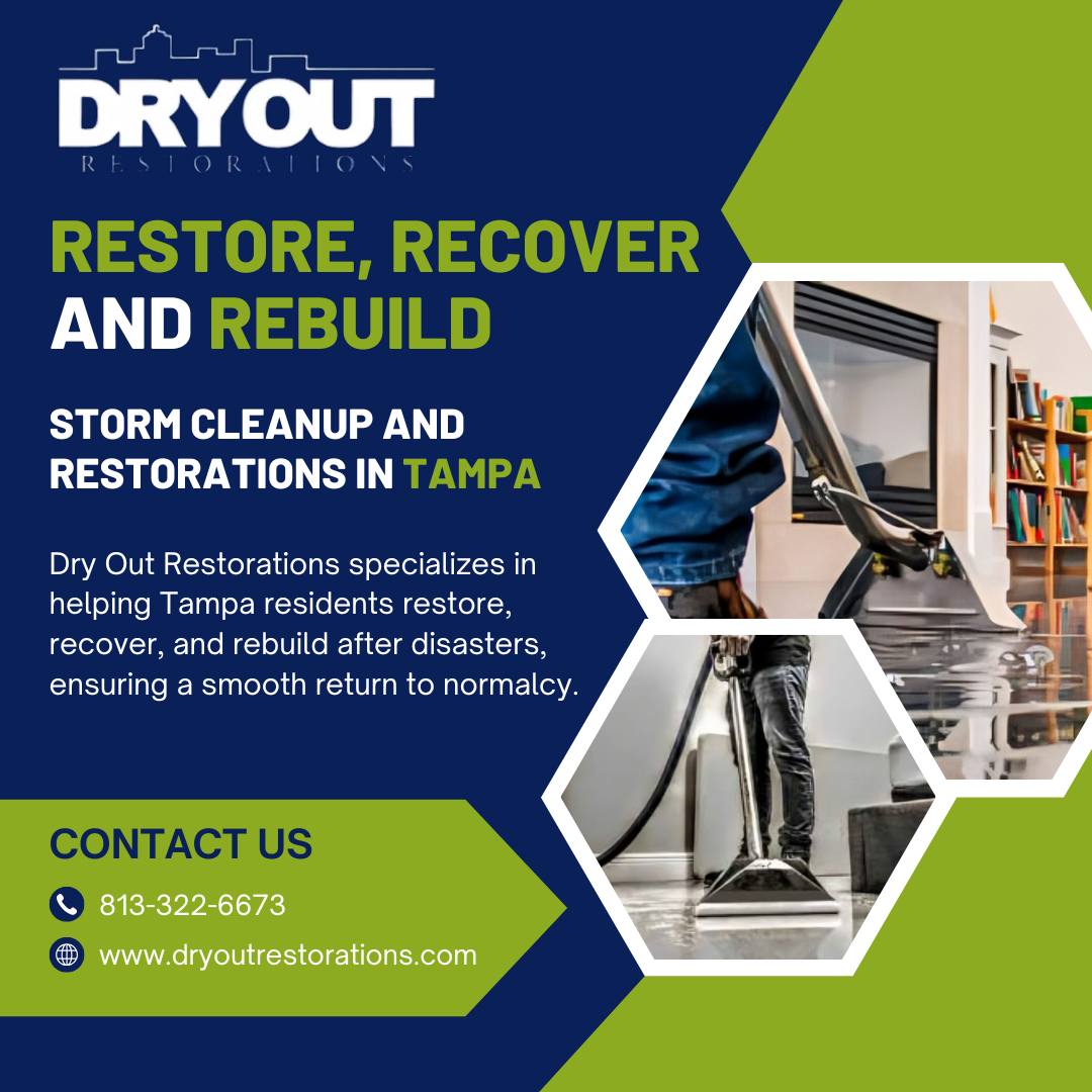 Dry - 🌪️ Restore, Recover, and Rebuild 🌟 Tampa residents, when disaster ...