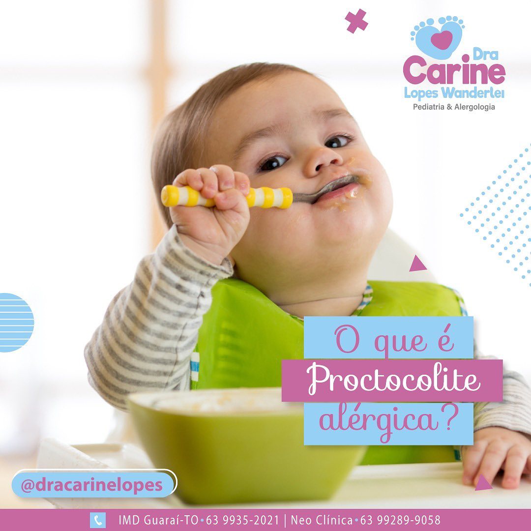 Dra Carine Lopes - Proctocolite alérgica (PA) é um tipo de alergia ...