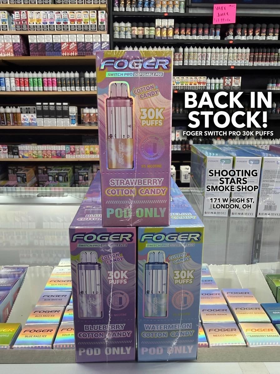 star vape smoke shop Shooting stars POTV Lobo Starter Vaporizer Kit Flavour:Iced watermelon Miami Mint Disposable Vape