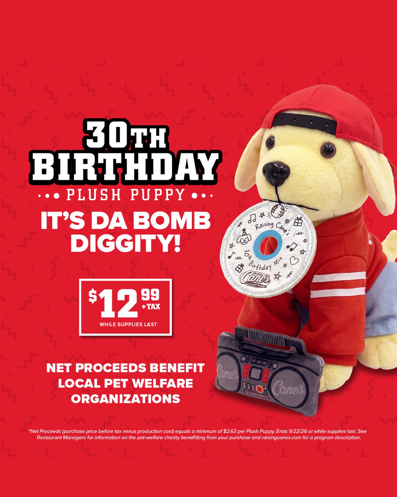 Raising Cane's 30th anniversary supports Dallas Pets Alive