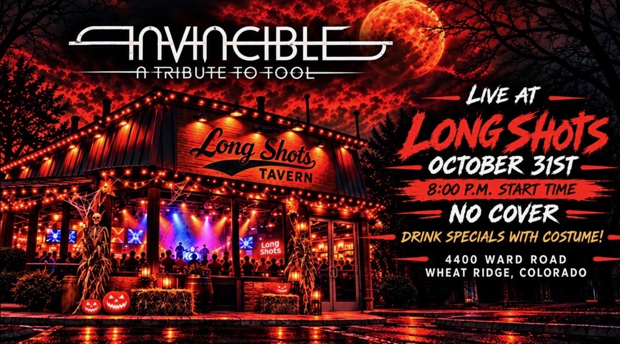 Invincible (TOOL tribute) Halloween Party at Long Shots!
