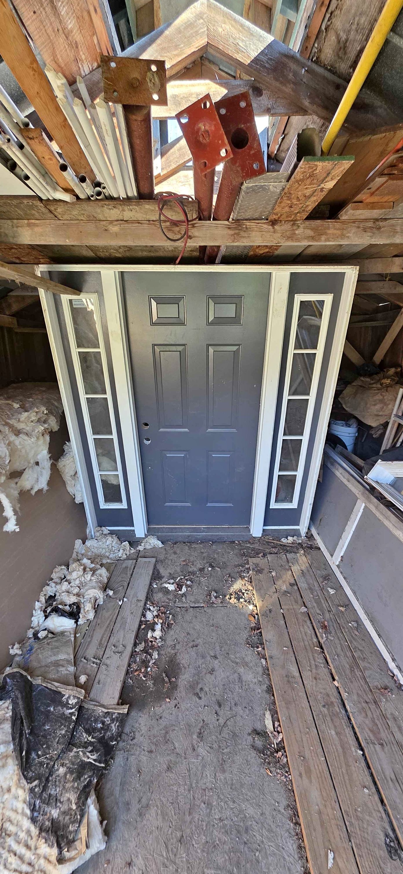 Sold-32” Exterior Door and Storm Door - Home Decor - Coudersport