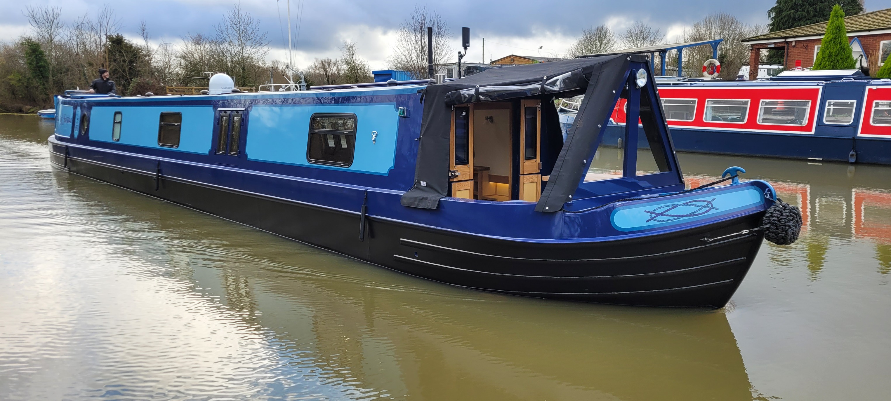 No.63 Mimpi Indah. Her stunning paintwork is nearly complete and she'll ...