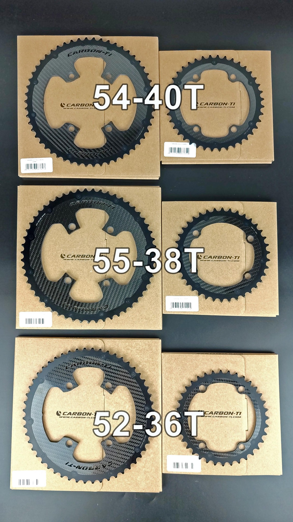 Corone Carbon-Ti X-CarboRing EVO BCD 110 mm 4 Arms DA9200 in stock