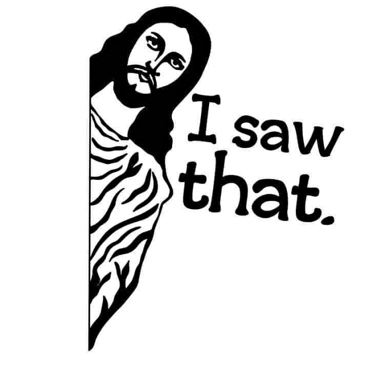 I saw that said Jesus - Decals, Stickers & Vinyl Art | Facebook ...