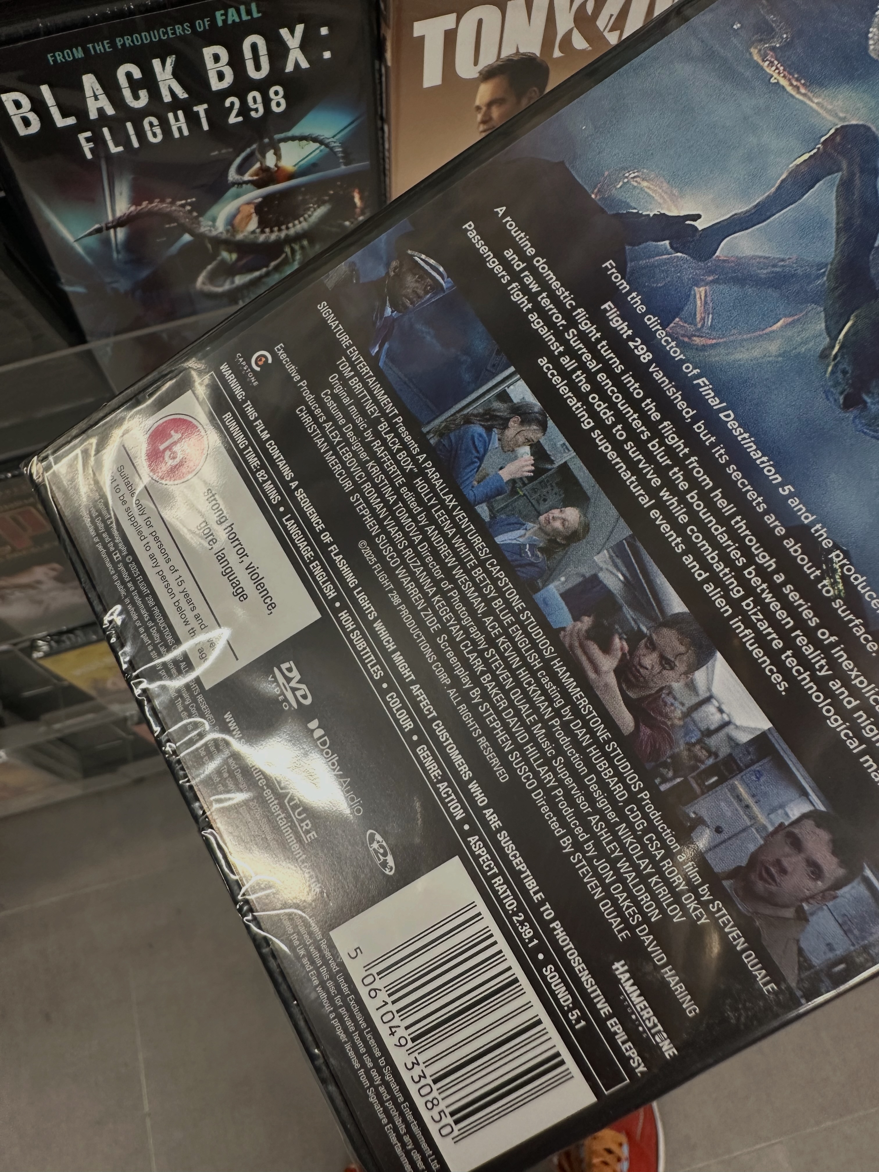 What happened to Flight 298? #BlackboxMovie is out now on 📀Fly