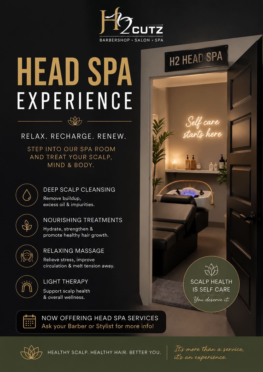 H2Cutz Barbershop Salon and Spa | Gulfport MS