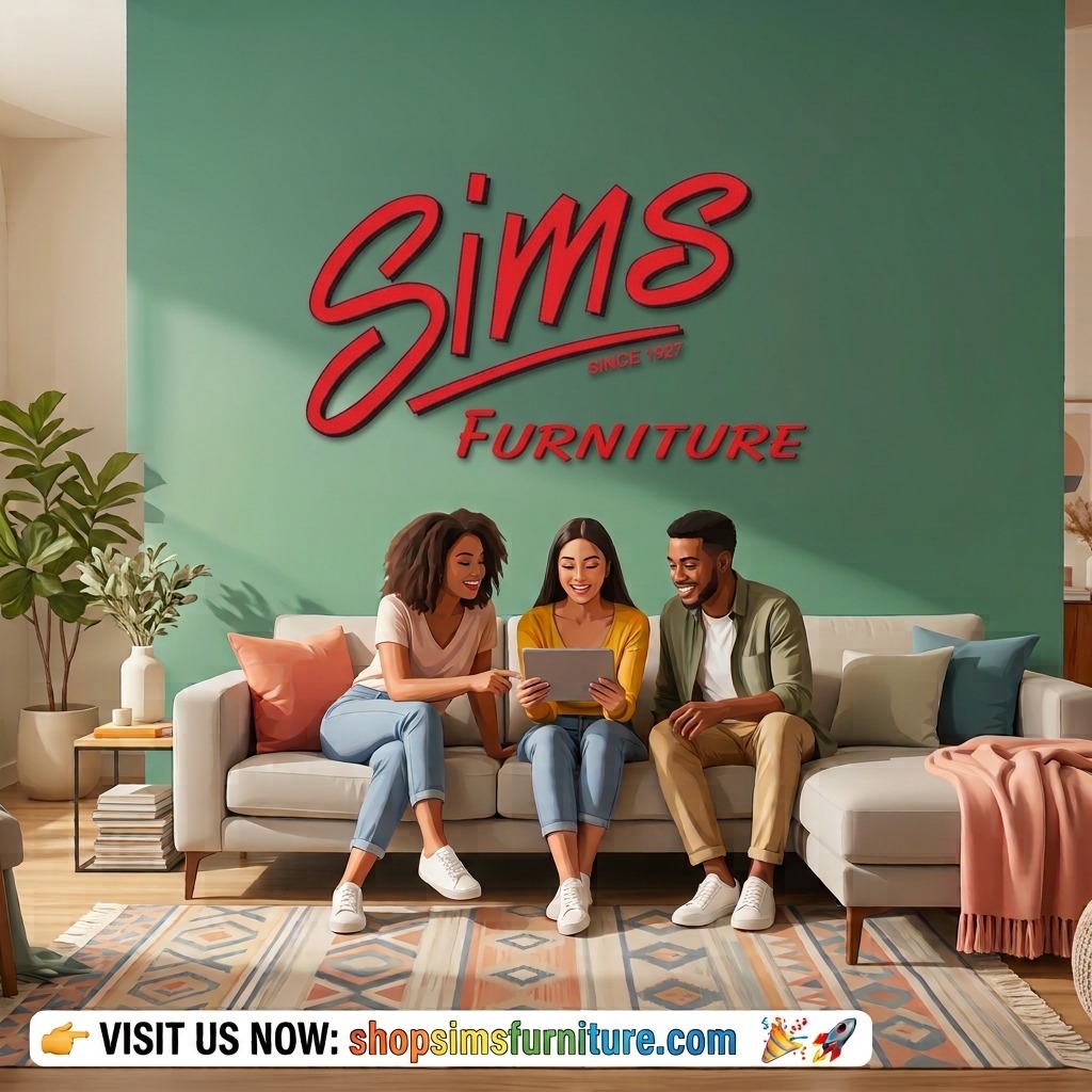 🚨 Big News! It's Time to Shop Sims Furniture Online! 🛋️✨ We've