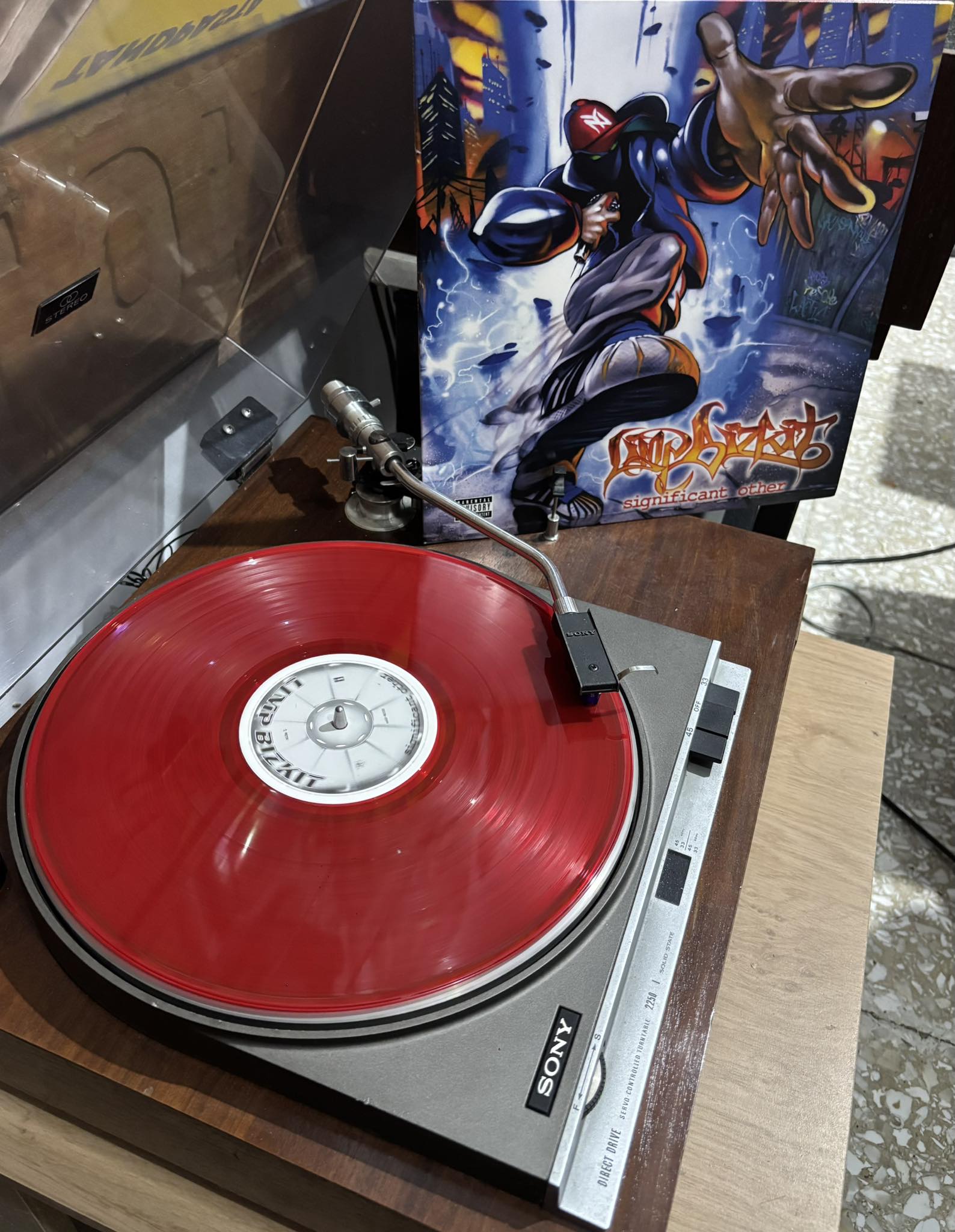 Limp Bizkit Significant Other limited red transparent vinyl