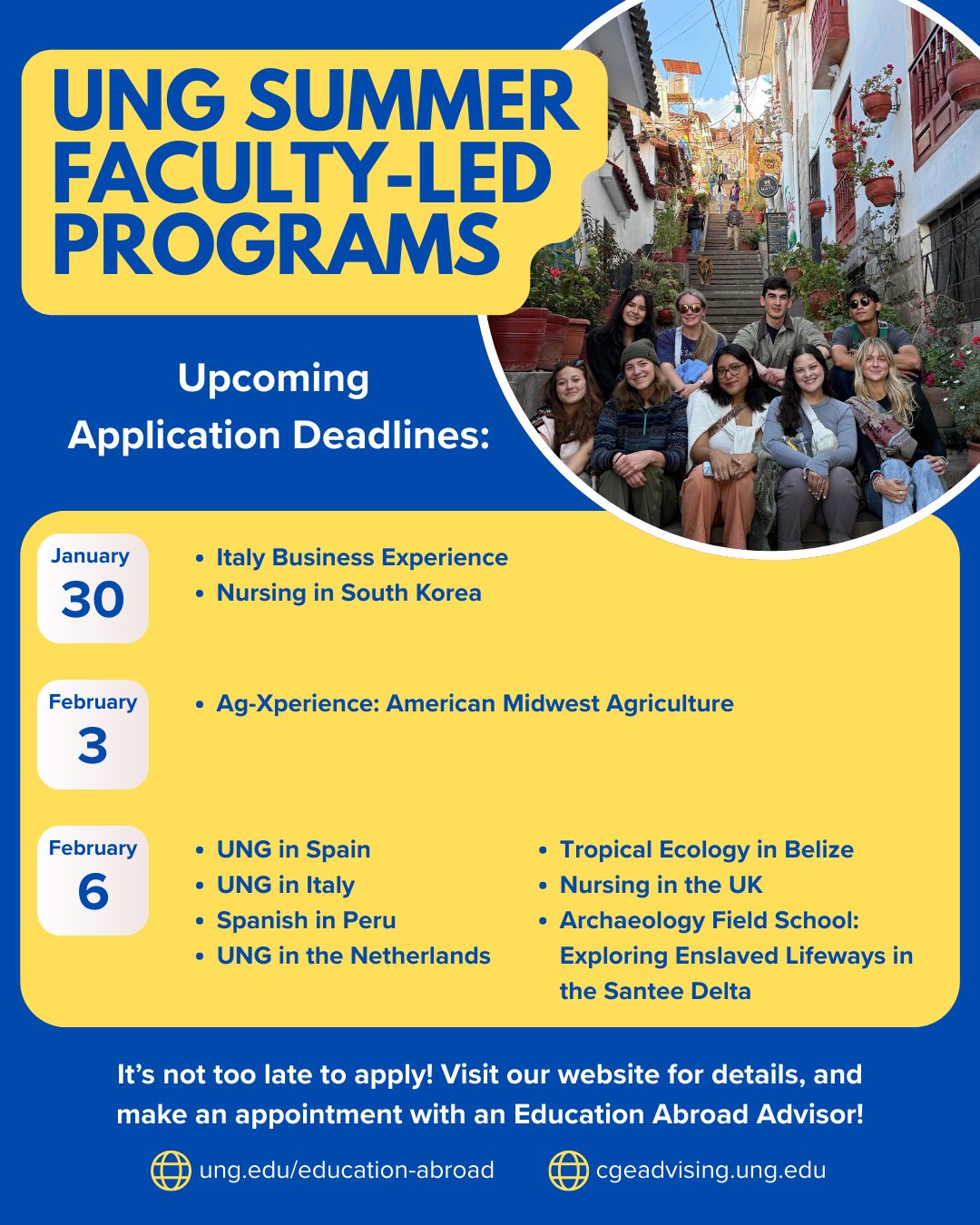 University of... - University of North Georgia Study Abroad