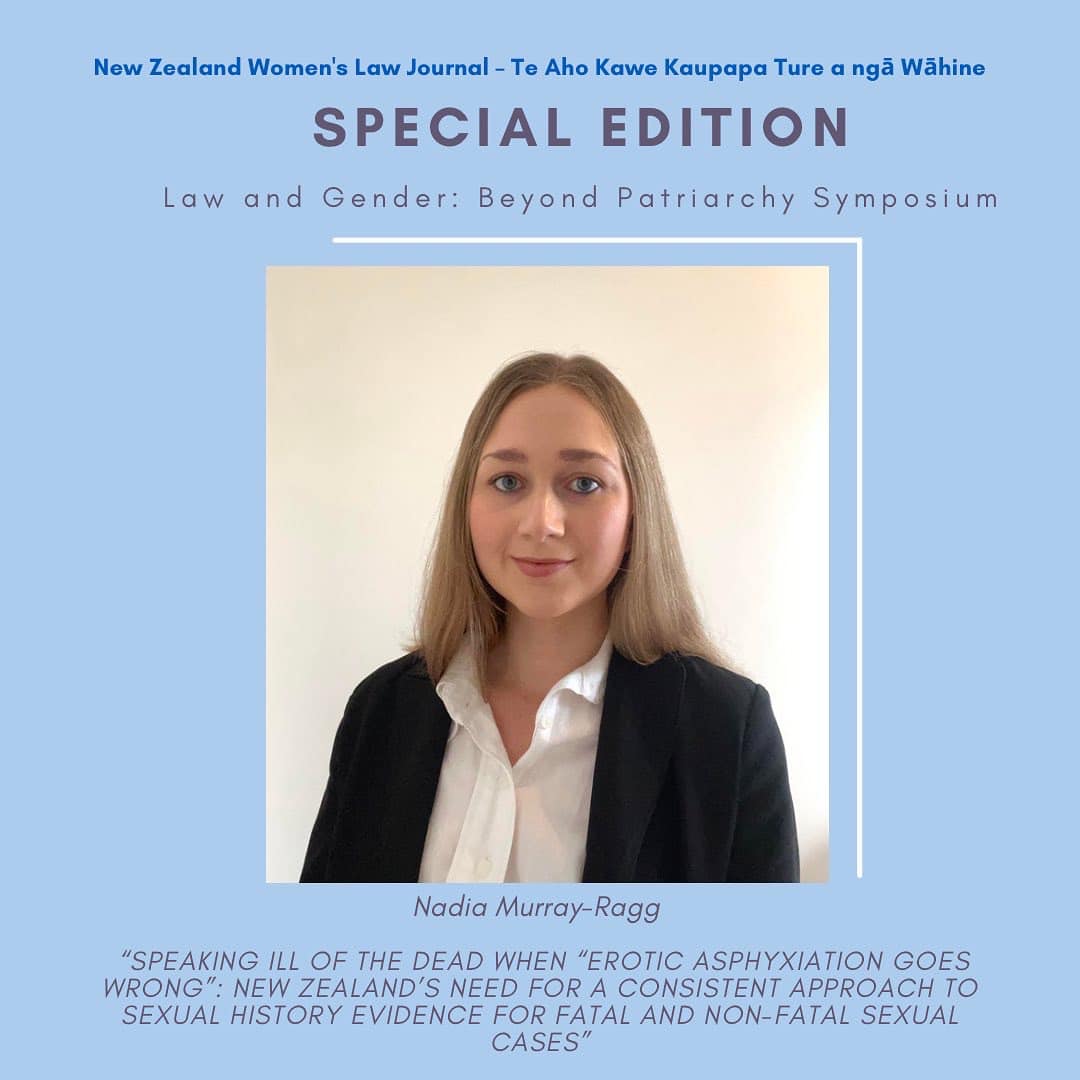 Meet Nadia Murray-Ragg 🤩 Nadia’s article for the NZWLJ Special Edition ...